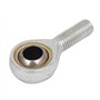 sourcing map SAL14T/K Palier à Roulement 14mm Embout à Rotule Filetage mâle à gauche Roulement d'extrémité de tige autolubrifian