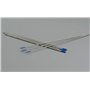 RIVERWELD Électrode de tungstène pour soudage TIG 2% lanthânisée WL20, Bouts bleu ciel, 1,6 mm x 150 mm, Paquet de 10