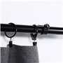 VORCOOL 2pcs Réglable Tringle à Rideau Support de Poteau Draperie Tringle Supports pour Tige 1 Pouce 15-22mm