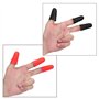 Hydream 12Pcs Protecteurs de Doigts en Silicone Anti-adhésif Protège Doigt Caps Couvertures pour Pistolet à Colle Chaude, Adhési