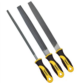 TARIST Jeu de limes metal 3 pièces