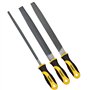 TARIST Jeu de limes metal 3 pièces