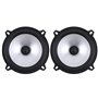 ePathChina® Lot de 2 Haut-parleurs coaxiaux 2 Voies 60 W pour Voiture HiFi Gamme complète Fréquence Sensibilité Puissance (12