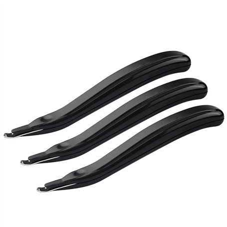 3 Pcs Professional Ote agrafes magnétique Extracteur caoutchouté Staples Remover agrafe Outil de démontage pour l'école bureau H