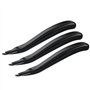 3 Pcs Professional Ote agrafes magnétique Extracteur caoutchouté Staples Remover agrafe Outil de démontage pour l'école bureau H