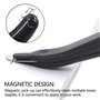 3 Pcs Professional Ote agrafes magnétique Extracteur caoutchouté Staples Remover agrafe Outil de démontage pour l'école bureau H