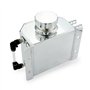 Heinmo Réservoir d'expansion universel en alliage d'aluminium pour liquide de refroidissement de radiateur avec bouchon de vidan