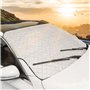 ZHYUAN 145 x 95 cm Couverture Pare-Brise Voiture,Universelle de Pare Soleils pour Voiture,Housse Pare Brise Voiture,Couverture P