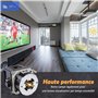 Supermait ELP-LP93 A++ Qualité Lampe Ampoule bulbe de projecteur de Remplacement avec boîtier Compatible avec Elplp93、EB-G7400U 