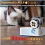 Supermait ELP-LP93 A++ Qualité Lampe Ampoule bulbe de projecteur de Remplacement avec boîtier Compatible avec Elplp93、EB-G7400U 