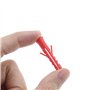 EMSea 30pcs Clip de Clôture Murale Fixation, Kit avec Vis d'ancrage pour Cadre de Fil du Poulet
