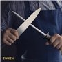 3 cm – Tige d'affûtage de couteaux pour aiguiser les couteaux de cuisine –