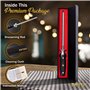 SWYSH Aiguiseur de couteaux en acier professionnel 20,3 cm – Tige d'affûtage de couteaux pour aiguiser les couteaux de cuisine –