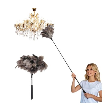 Plumes d'autruche télescopiques