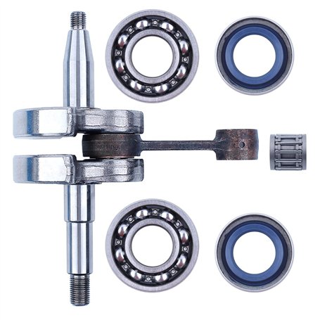 Haishine Kit de moteur de joint d'huile de roulement à billes de vilebrequin de pour Husqvarna 268 61 66 266 272 272XP de pièces