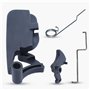 Haishine Tige d'Accélérateur Kit pour Tronçonneuses Stihl 017 018 MS170 MS180 Scie à Chaîne Accessoires avec Ressort de Gâchette