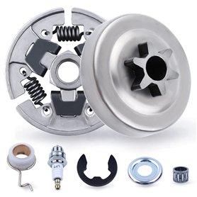 3/8" Pignon et Embrayage Kit pour STIHL 017 018 MS170 MS180 021 023 025 MS210 MS230 MS250
