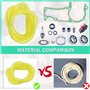 Adefol Cylindre Carter Joint de Silencieux Joint Huile Roulement à Billes de Vilebrequin Kit pour Husqvarna 362 365 371 372 372X