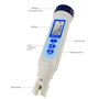 Type De Stylo Compteur De Salinité Et De Temp. Unités De Mesure Tout-en-1 Testeur De Qualité ATC NaCl, 100 Ppt / 9999 Ppm / 10% 