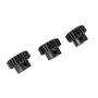 VGEBY Ensemble de Pignons, Engrenages de Moteur de Voiture RC Durcissant 3.175mm 13-15T 16-18T 19-21T 21T-23T en Acier Chromé 48