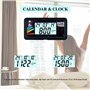 calendrier et affichage de l'horloge