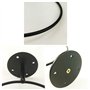 Lot de 2 Supports Muraux en Acier pour Ballons de Basketball Football Volleyball,Rangement de Balles