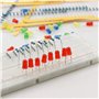 WayinTop Kit de 5mm LED Diodes & Résistance Électrique pour Projets Arduino Raspberry Pi, 600 Pièces de Résistances de 10 Ohm à 