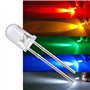 WayinTop Kit de 5mm LED Diodes & Résistance Électrique pour Projets Arduino Raspberry Pi, 600 Pièces de Résistances de 10 Ohm à 
