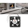 GOLDMAN SERVICE | Ventilateur Axial pour Cassette de Cheminée, Insérable, Haute Température, Pales Métalliques, Silencieux | Mes