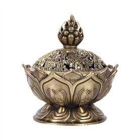 Mrisata Bol de brûleur d'encens à Reflux Vintage