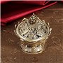 Mrisata Bol de brûleur d'encens à Reflux Vintage, Porte encens Lotus encensoir à Charbon cendrier pour cône de Poudre ou encens 