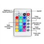 Foeska Bande lumineuse LED à piles, 24 boutons télécommandés, décoration intérieure et extérieure bricolage, 6,56 pieds étanche