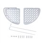 antirouille Caddy de Douche étagère, en alliage d'aluminium anodisé à 2 niveaux de salle de bain d'angle de panier de rangement 