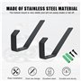 Porte Casque Moto, 2 Pièces Support Casque Moto Mural avec Vis Support Mural Casque Moto Accessoires pour Casque de Moto pour Su