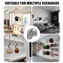 Porte Casque Moto, 2 Pièces Support Casque Moto Mural avec Vis Support Mural Casque Moto Accessoires pour Casque de Moto pour Su