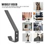 Porte Casque Moto, 2 Pièces Support Casque Moto Mural avec Vis Support Mural Casque Moto Accessoires pour Casque de Moto pour Su