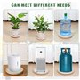 xiruiubao Porte Plante Roulettes, Support de Pot de Fleur à Roulettes Pivotant à 360°, Support Plante Roulette Rond ø 22cm, Capa
