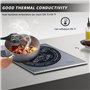 Tapis Plaque Induction, Protege Plaque Induction, Antidérapants Tapis de Protection Plaque Induction en Silicone, Anti-rayures P