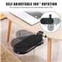 Repose Bras, Accoudoir pour Bureau, Repose-Poignet Réglable pour Bras, Support de bras d'ordinateur Repose Poignet Ergonomique, 