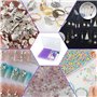 xyuayamz Diamond Painting Boite de Rangement, 59 Pièces Accessoires Diamant Painting, Boites Diamants Painting, Boîtes D'accesso