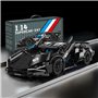 Technik Voiture Sport Blocs Ensemble, 1280 Pièces Course Construction Jeu de Maquettes, 1:14 Ensemble de Construction de Voiture