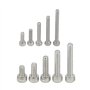 BGTXINGI Assortiment de 600 vis à tête hexagonale M2/M3 en acier inoxydable 304 avec 2 clés hexagonales