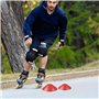 YSDMY Cônes de Marqueurs 15 Pièces Plots Sport Cônes de Disques Variété de Couleurs Cone Sport Football Cone de Signalisation Pl