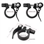 YEYIT Colliers de Selle pour Vélo 2 Pièces Collier de Selle de Vélo en Alliage d'Aluminium,28.6mm&31.8mm Pince de Tige de Selle 