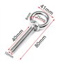 Dtoterul Anneau de Levage M10 - 4 Pièces Boulons à Oeil en Acier Inoxydable 304 - Vis de Levage à Filetage Mâle