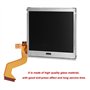 VBESTLIFE Écran d'affichage à Cristaux liquides supérieur/inférieur Écran LCD de pièces de Rechange de Haute qualité pour NDSL(E