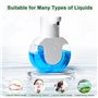 JOPHEK Distributeur Savon, 430ml Distributeur Savon Automatique Distributeur Savon Mural, IPX5 Distributeur Savon Mousse USB Rec