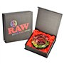 Cendrier brut en verre multicolore - Raw Rainbow Glass Ashtray