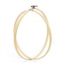 MANCHAP Lot de 15 cercles à broder en bambou réglables de 20 cm, anneau de broderie bambou point de croix pour loisirs créatifs