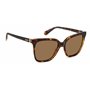 Polaroid Lunettes de Soleil PLD 4155/S/X 086 55/17/145 Femme Sunglasses, 086/SP Havana, 55 Unisex